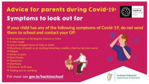 Advice for parents & guardians re: Covid 19